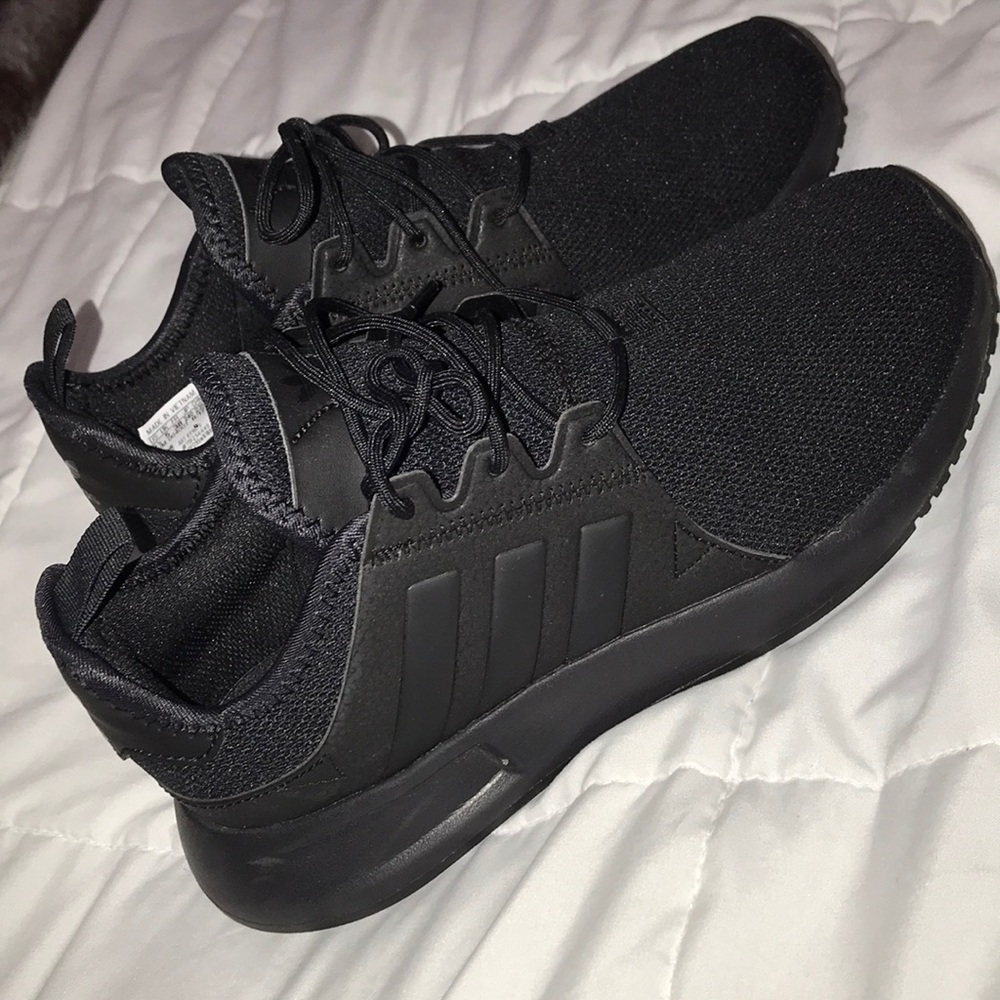 Black adidas X PLR